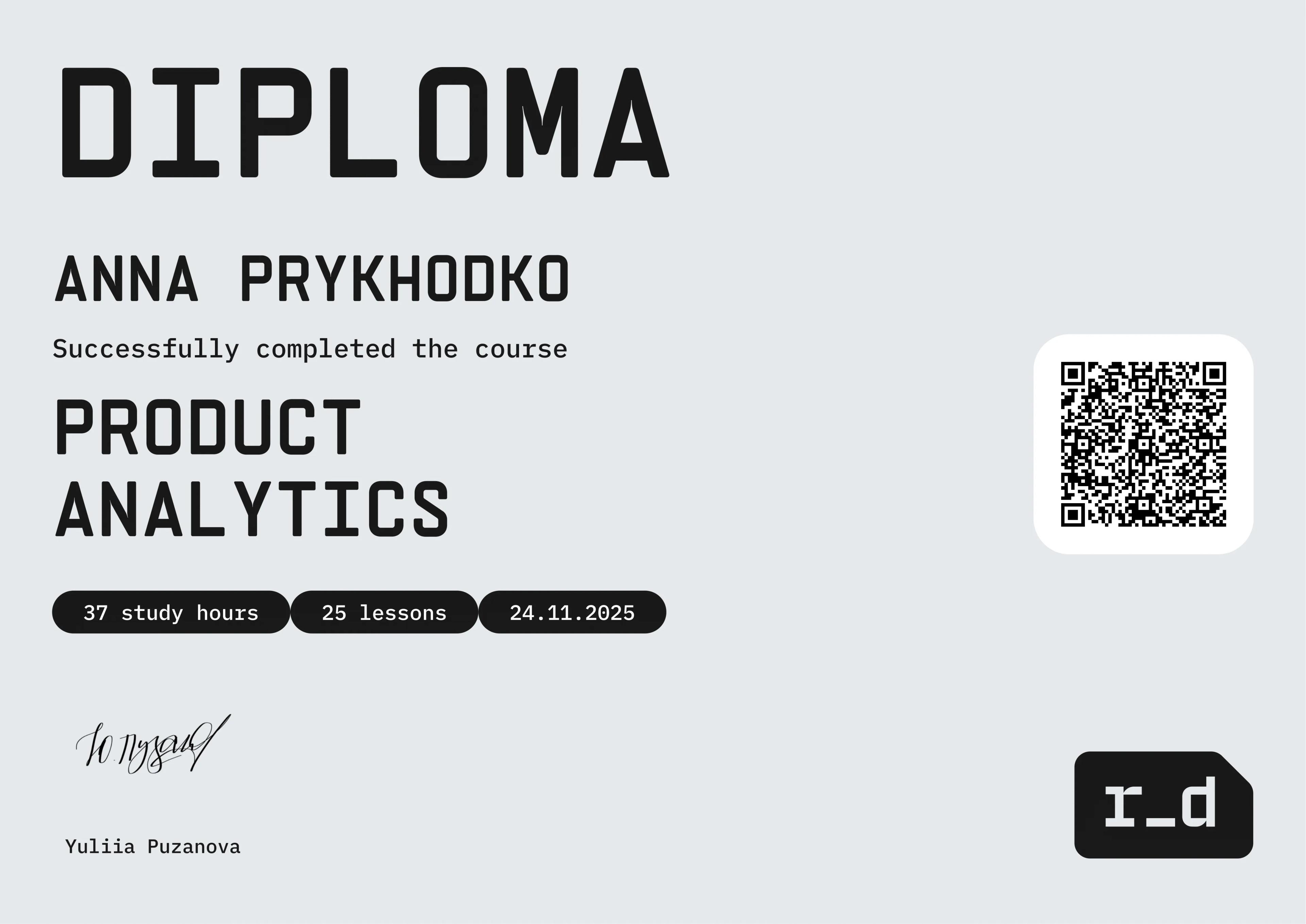 Product Analyst r_d Prykhodko 3