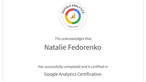 Fedorenko certificate GA 0