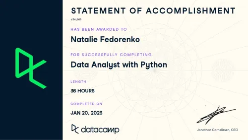Fedorenko Data Camp Python 2