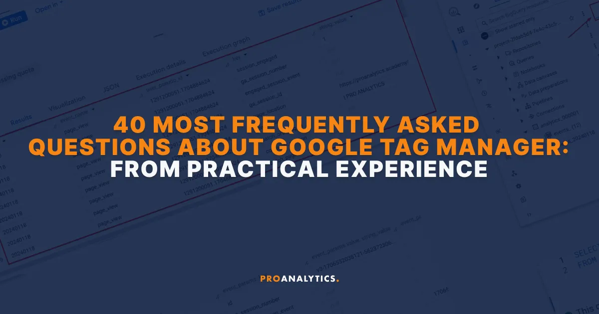 Manager Faq Google Tag Manager FAQ: 40 Common Questions & Technical Insights | PRO ...
